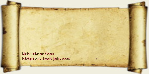 Jana Kitić vizit kartica